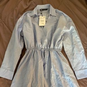 Zara shirt dress